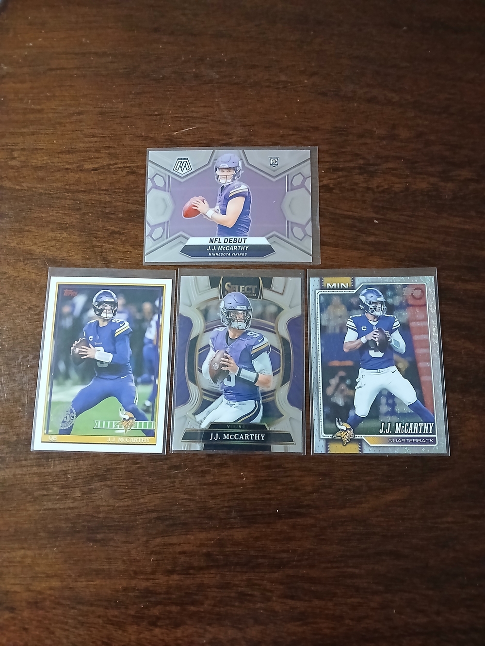 💥💥J.J McCarthy Football Trading Card Set - Rookie Card💥💥2024/25 Panini